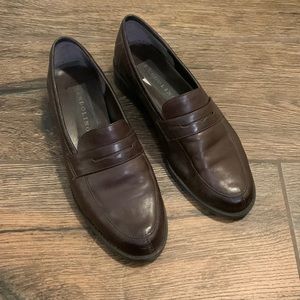 Bandolino Brown Leather Loafers / Womens Size 7.5